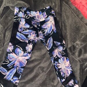 Vibrant Floral Kids Leggings